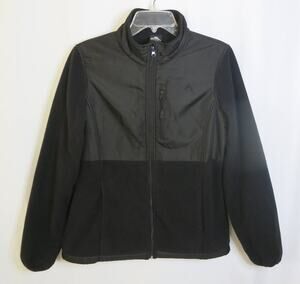 SNOZU Platinum Collection Jacket Size L Women Zipper Black Moto Punk Streetwear